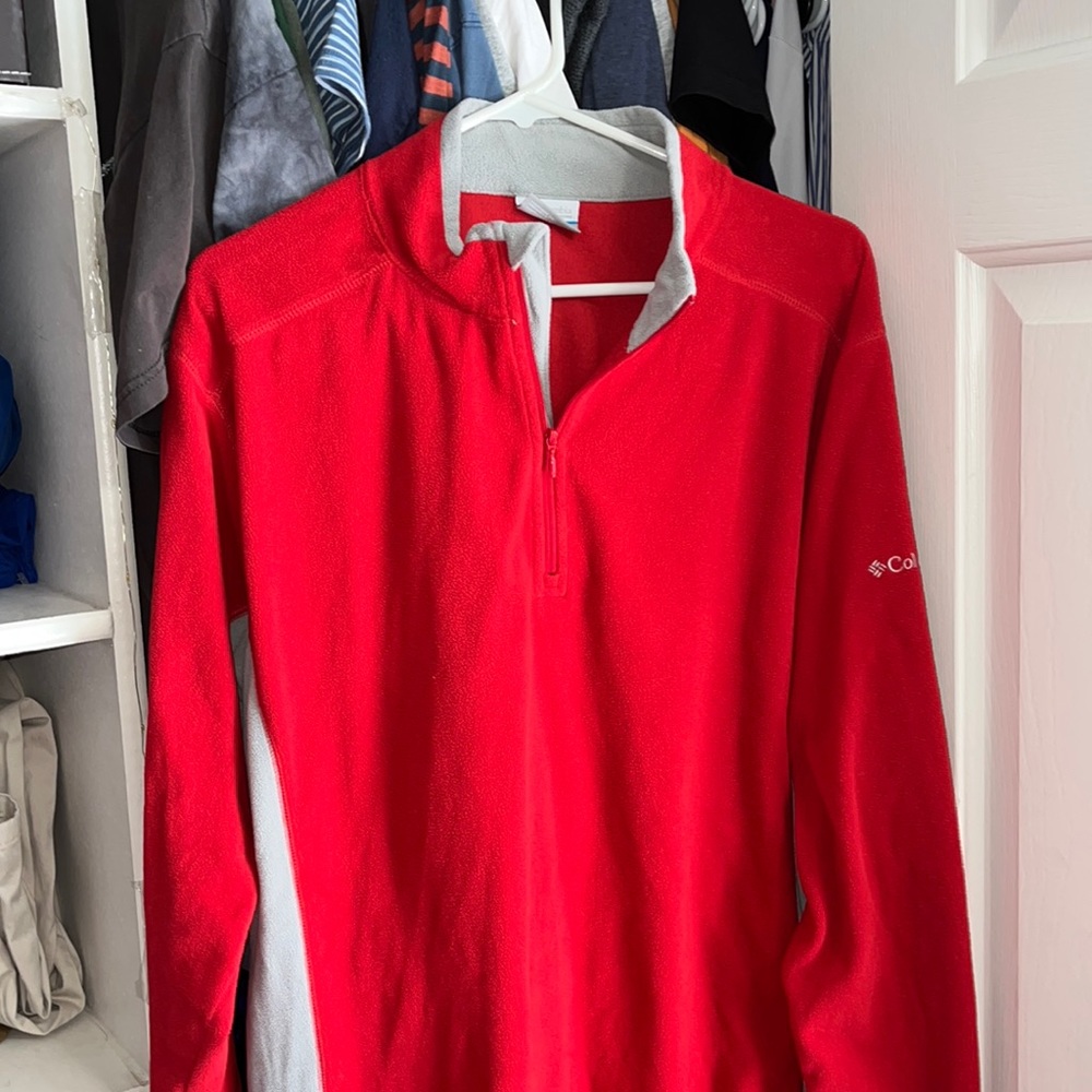 XL Red Columbia Fleece